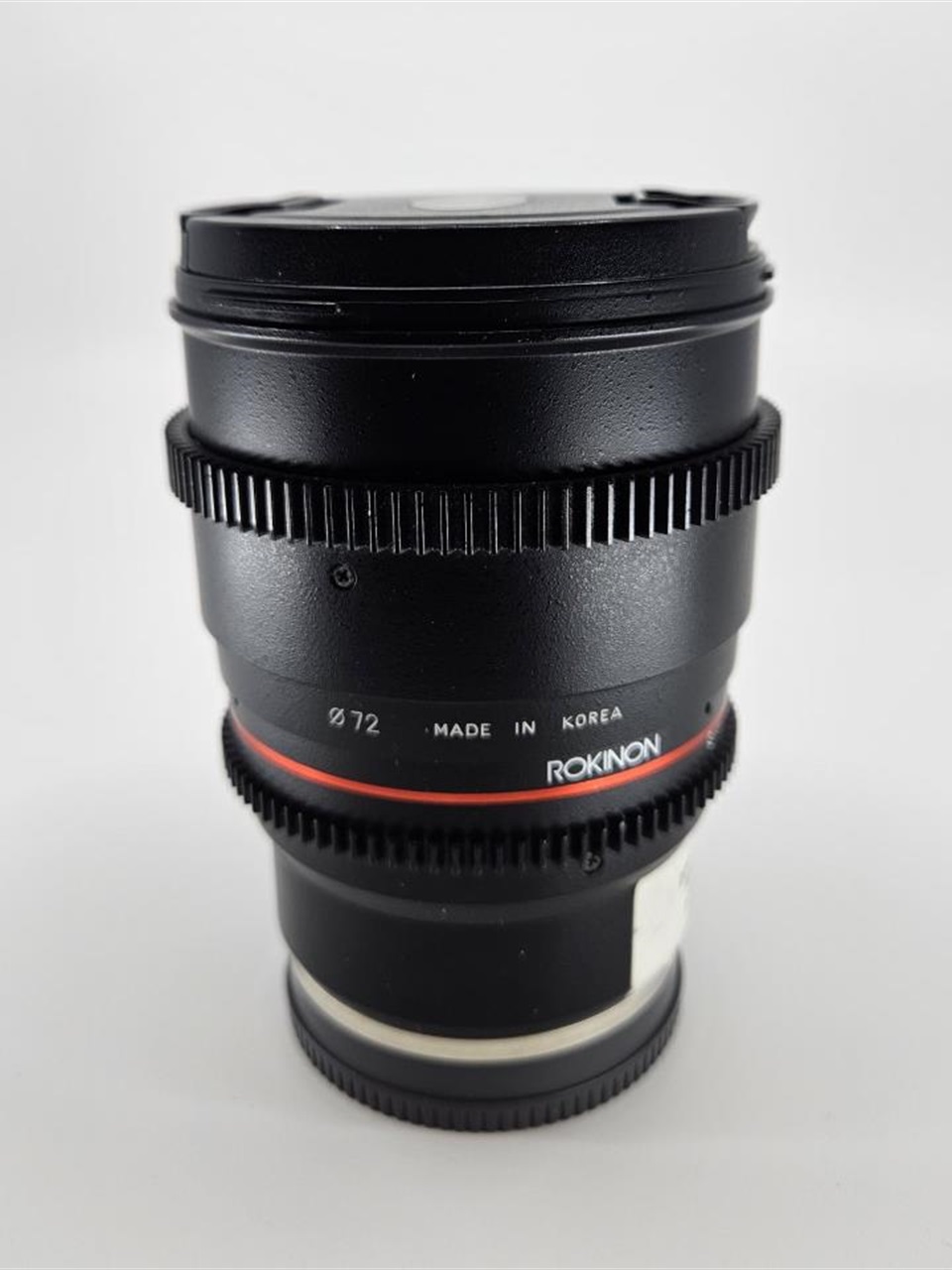 85 mm lens, not attached to camera